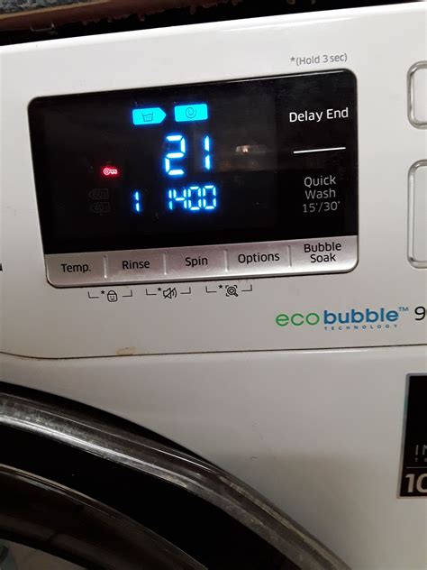 samsung eco bubble troubleshooting